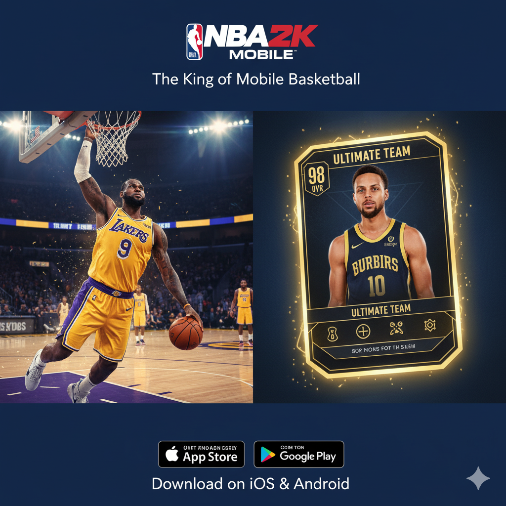 NBA 2K Mobile Review: The King of Mobile Basketball Simulation